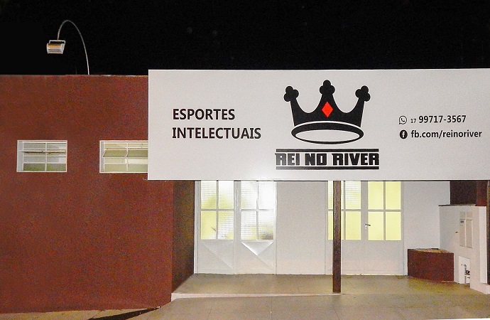 REI NO RIVER: Jales ganha clube de Poker e esportes intelectuais