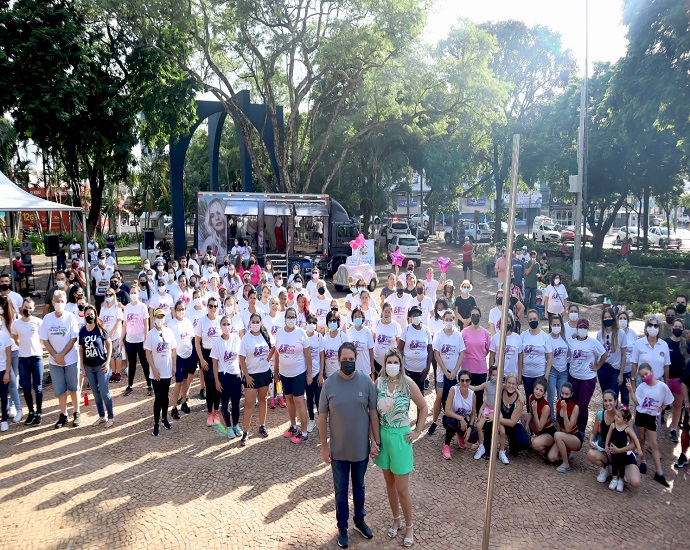 HOMENAGEM: prefeitura de Jales e parceiros realizam 1ª Caminhada da Mulher em comemoração ao Dia Internacional da Mulher