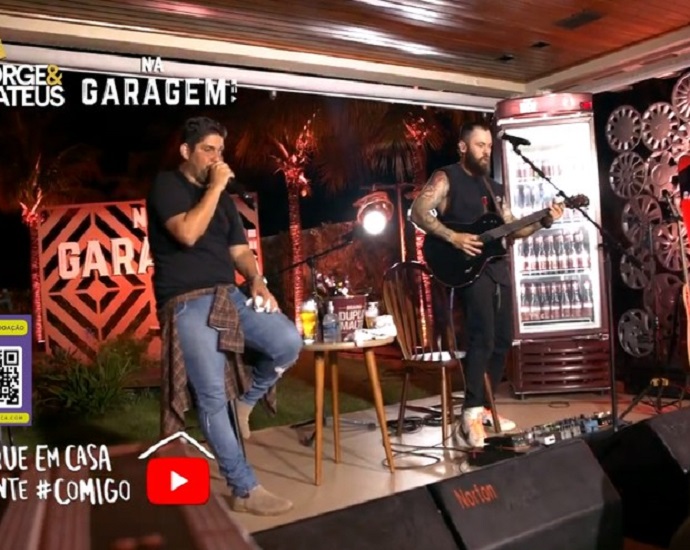 EM CASA: Após live de Jorge e Mateus atingir 3,1 milhões de expectadores, artistas anunciam shows virtuais