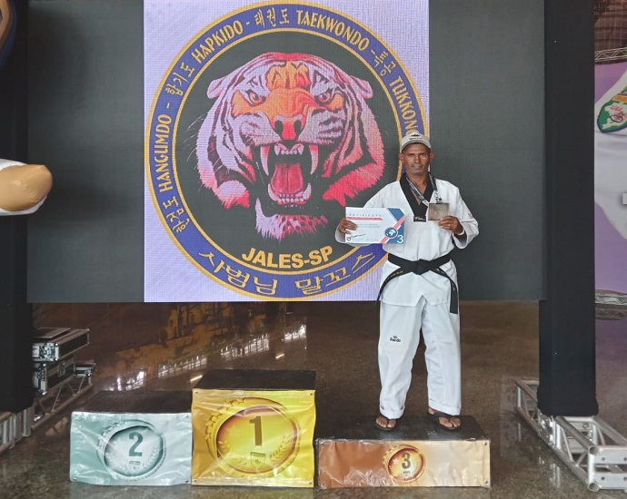 NO MUNDIAL: Jales tem um novo medalhista no Mundial em Taekwondo