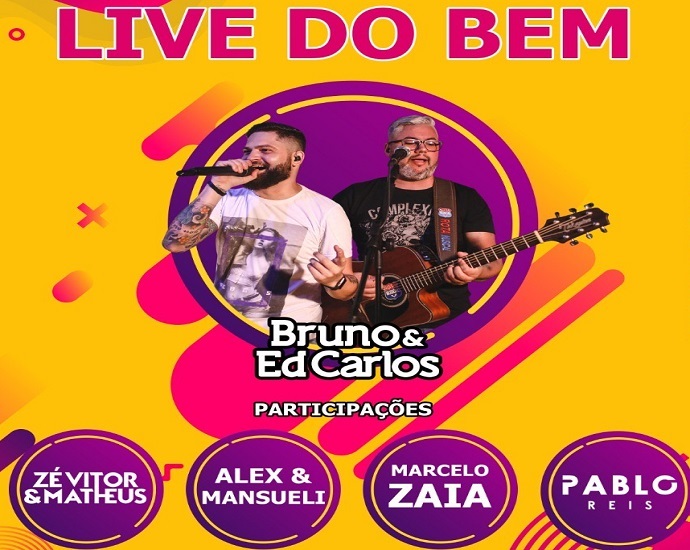MÚSICA: Bruno & Ed Carlos terá participação de duplas e cantores em prol de duas entidades de Jales