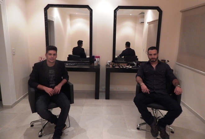 BRITTS SALON: Tiago Brittes e Lucas Altomari inauguram salão de beleza em Jales