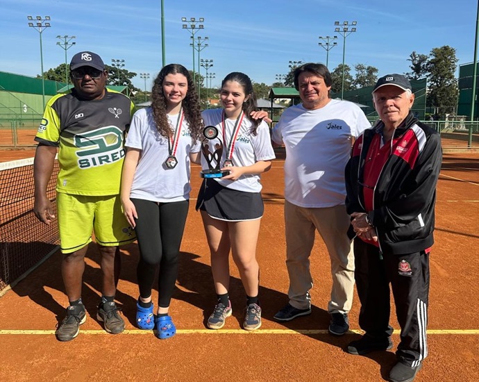 Tênis feminino de Jales conquista medalha de prata nos Jogos Regionais e garante vaga para os Jogos Abertos