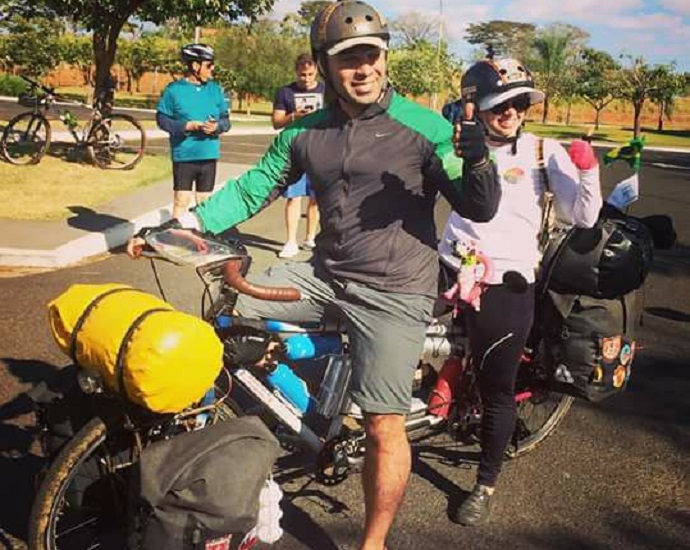 VOLTA AO MUNDO: casal de Jales pedala 30 mil quilômetros de bicicleta por diversos países 
